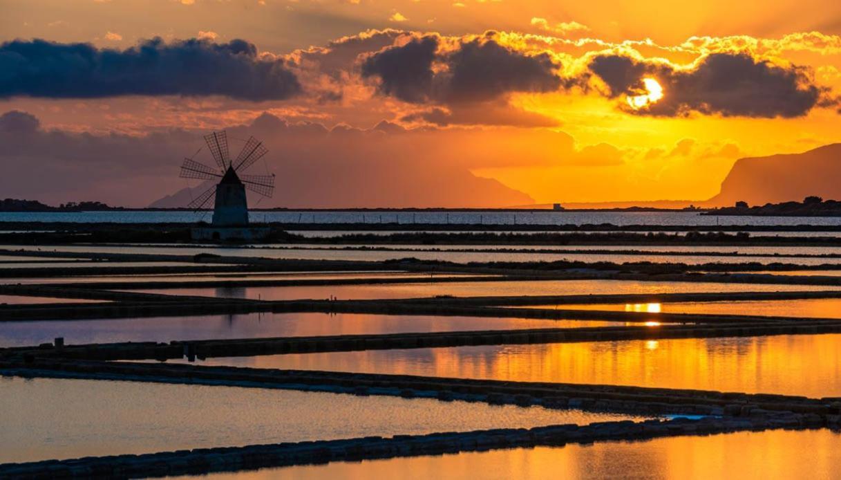 Aria Di Sale Lägenhet Trapani Exteriör bild